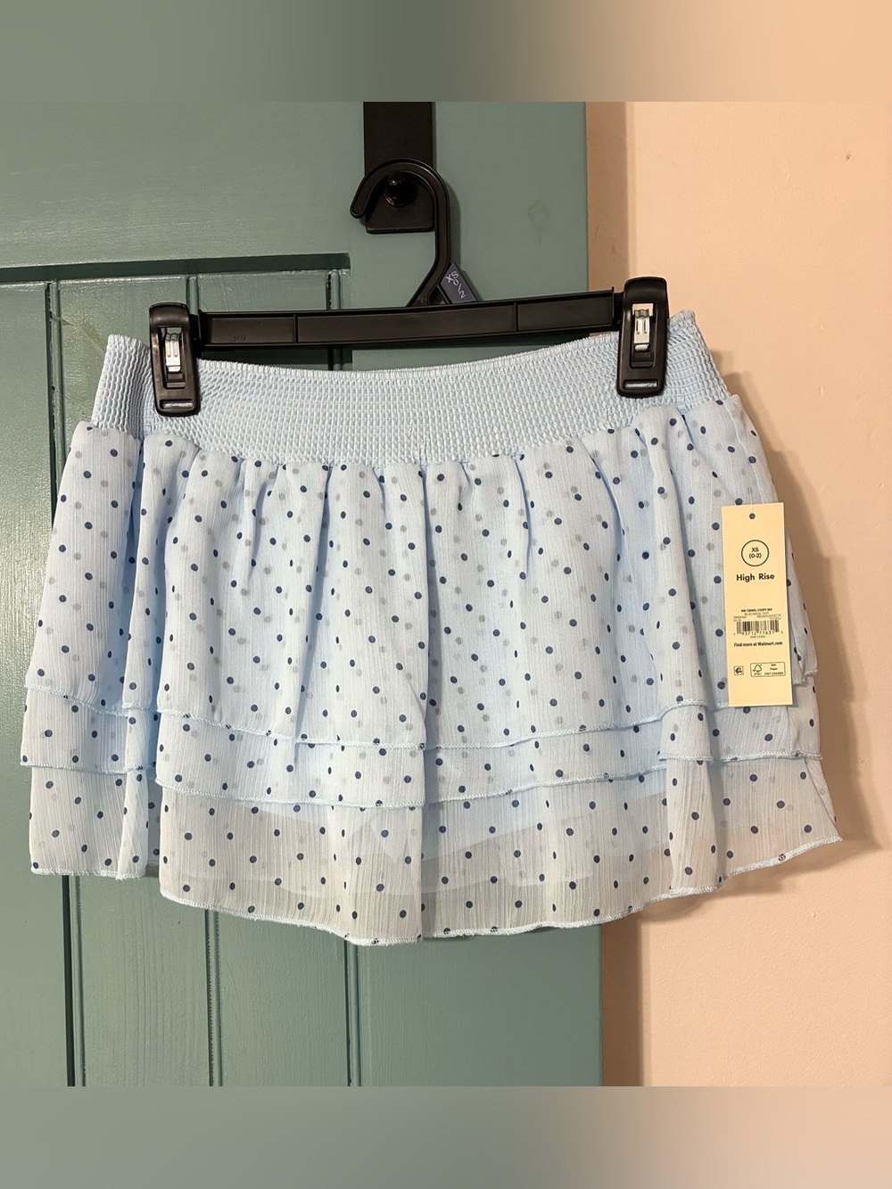 No Boundaries Women’s Crinkle Chiffon Mini Skort